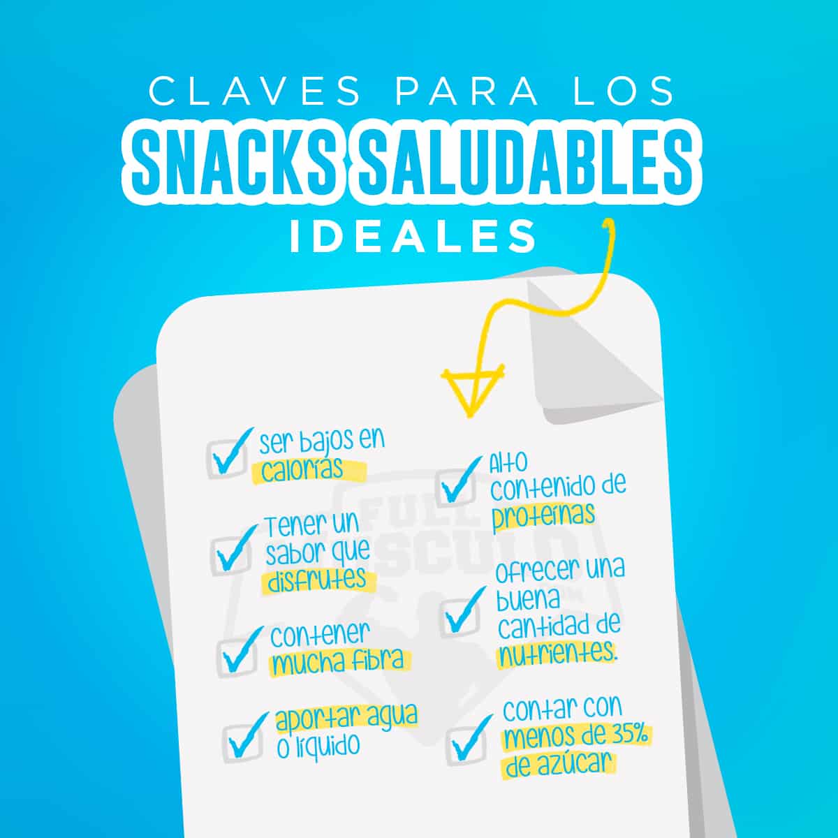 Claves para unos snacks saludables